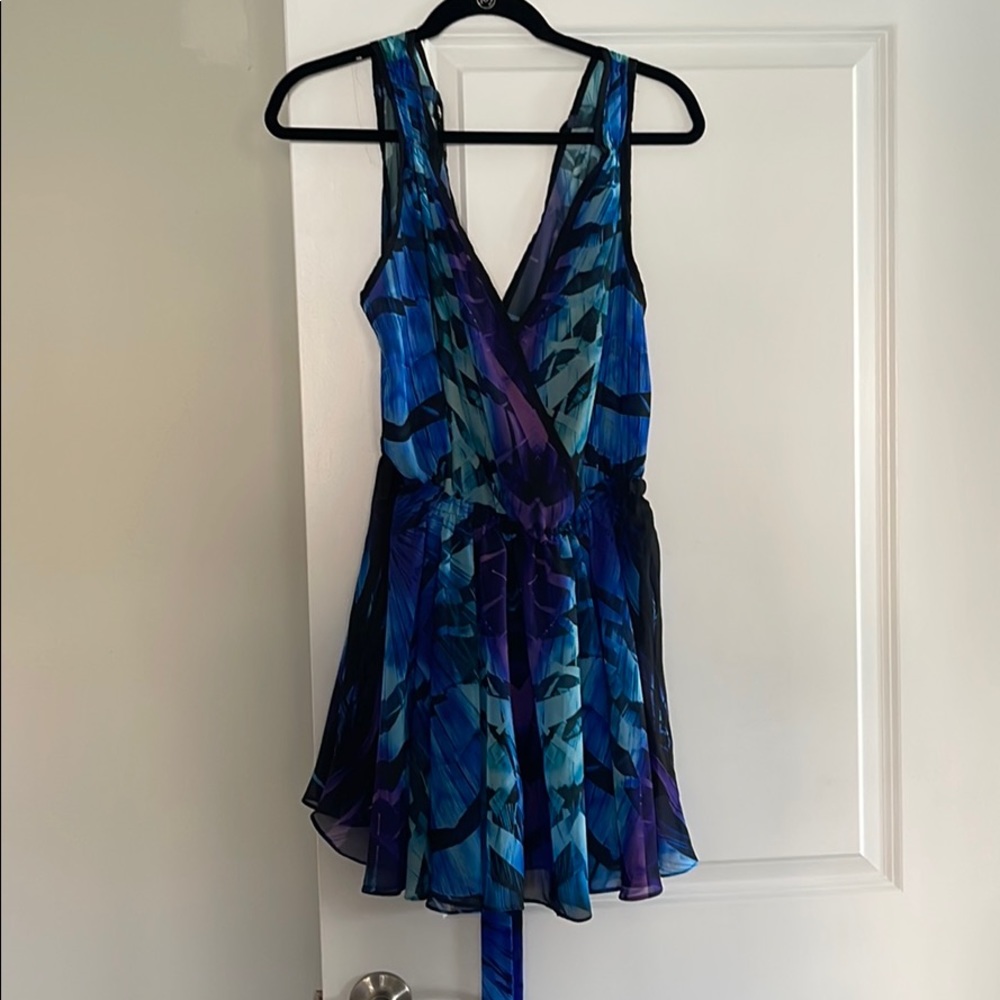 Dolcessa silk mini dress / coverup